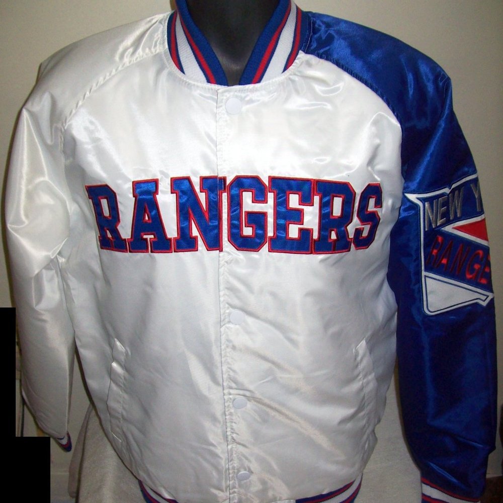 NEW YORK RANGERS NHL Starter Snap Down Jacket